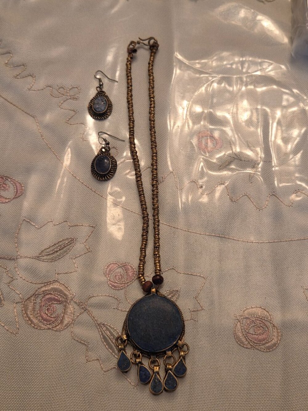 Vintage Lapis Lazuli Bohemian Set